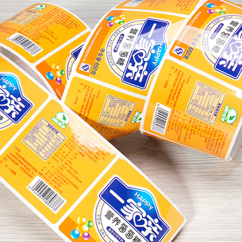食品不干膠-葡萄糖標簽印刷